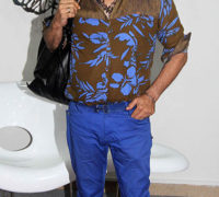 Gerald Solomons pauses